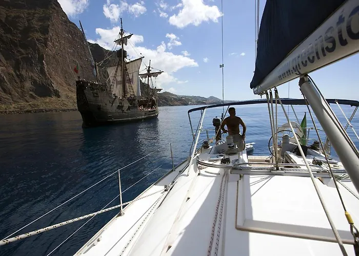 Charming Boat In Funchal With Sea View