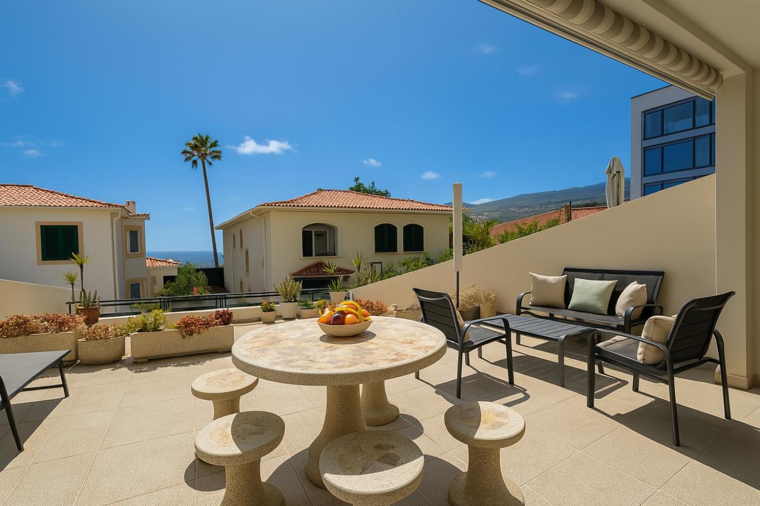 Apartment Varandas Do Sol - Private Sun Terrace Close To Natural Pools & Praia Formosa *