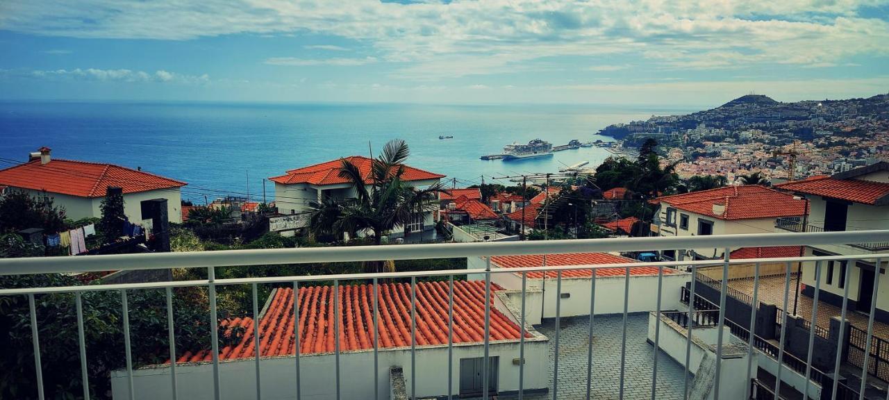 Madeira Mit Blick Auf Den Hafen Funchal (Madeira)