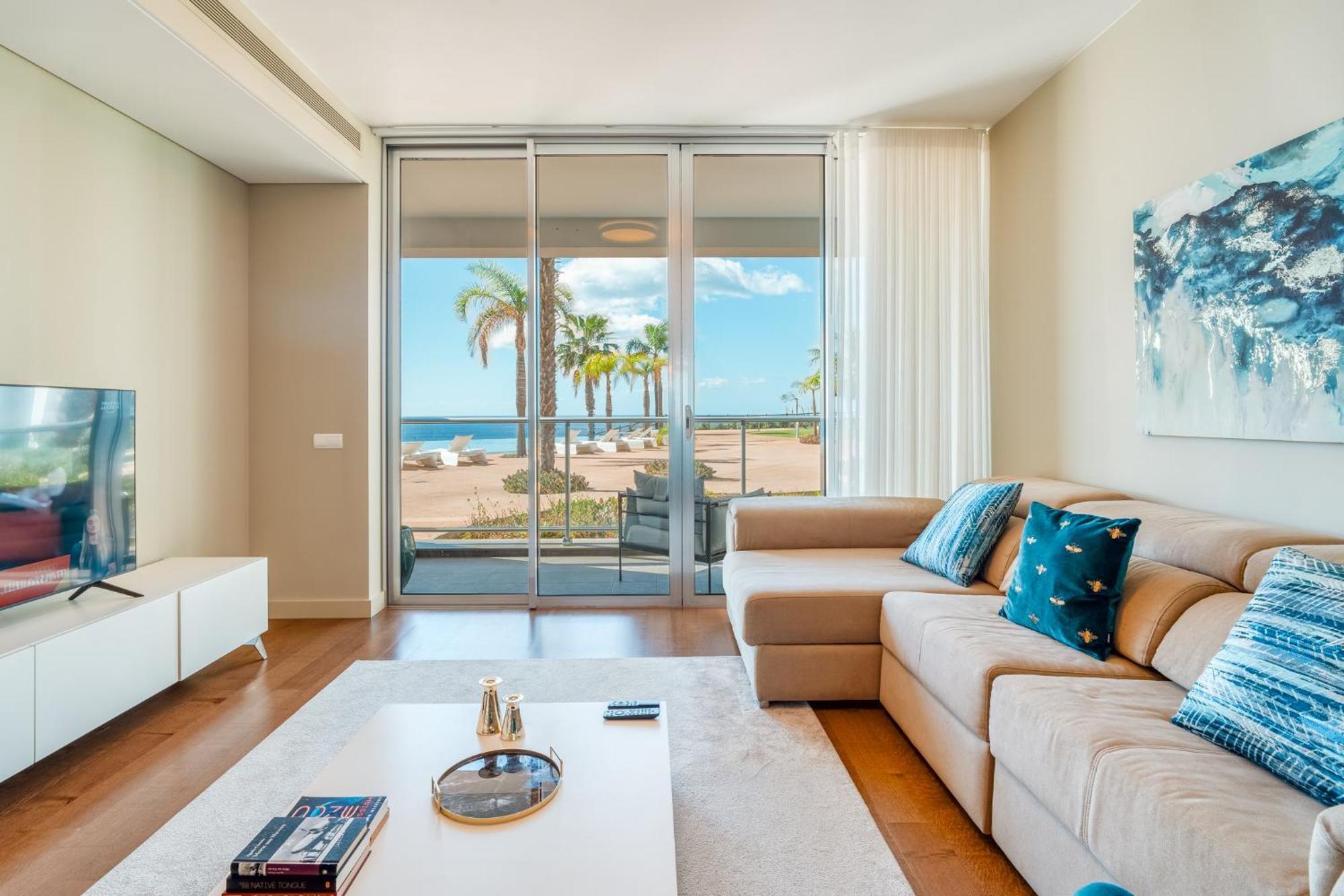 Cu - Sea View - 3 Pools - Ac - Free Park - Free Gym Apartment Funchal (Madeira)