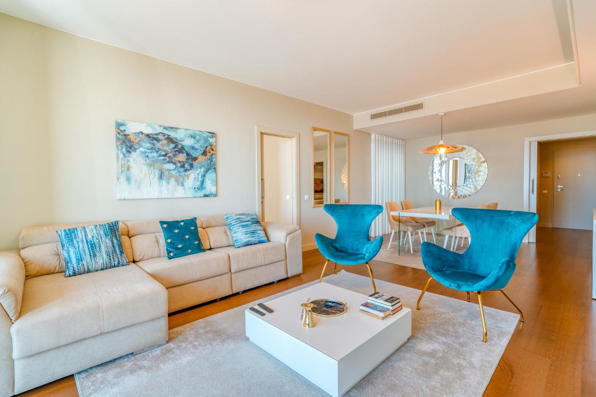 Apartment Cu - Sea View - 3 Pools - Ac - Free Park - Free Gym *