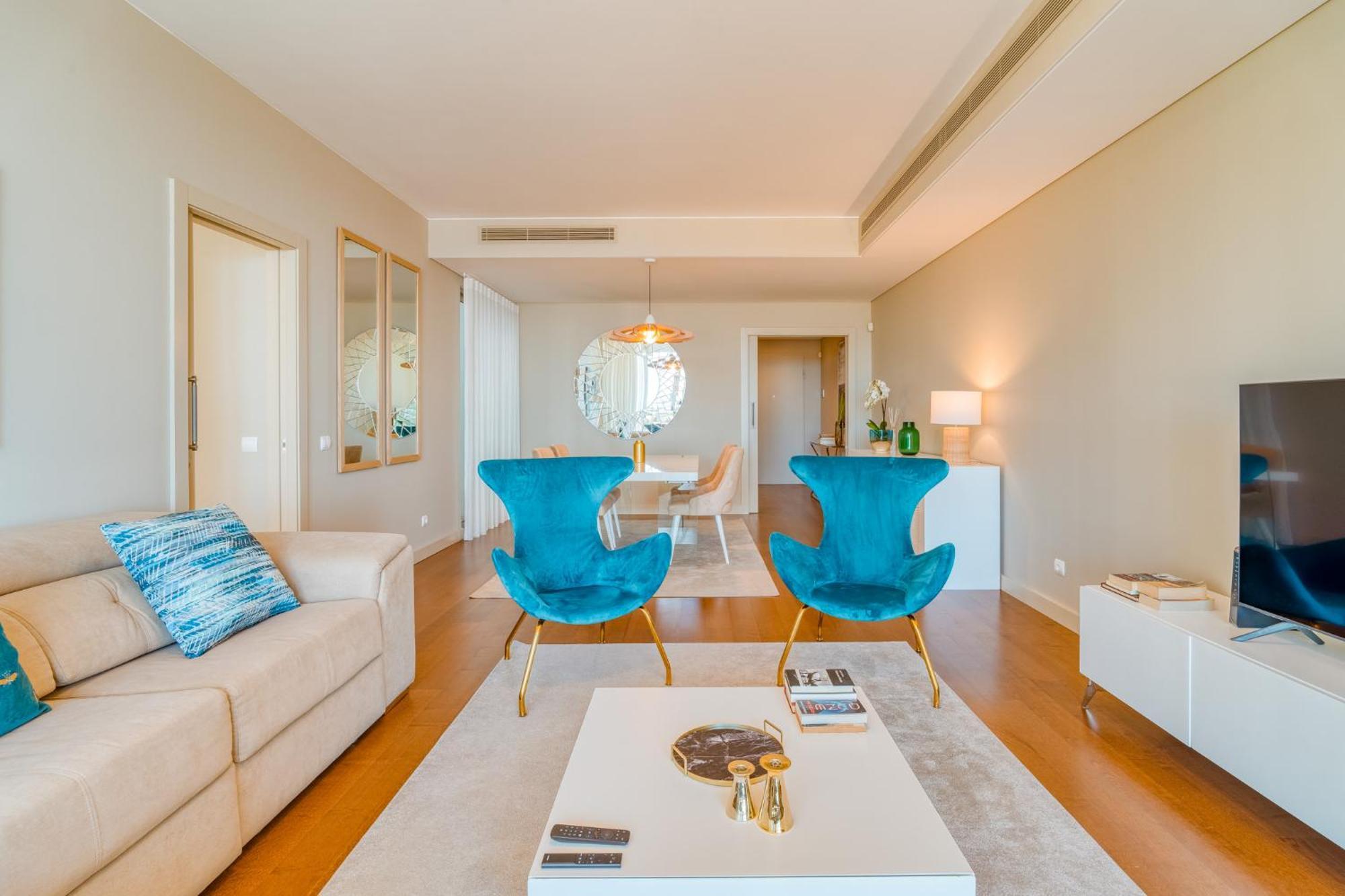 Apartment Cu - Sea View - 3 Pools - Ac - Free Park - Free Gym