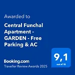 Central Funchal Apartment - Garden - Free Parking & Ac